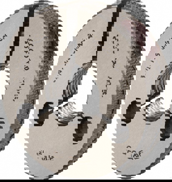 Threaded Ring Gage: 3/4-16 Thread, UNF, Class 3A, Go & No Go